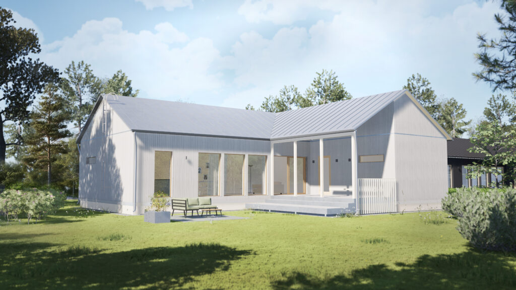 Aamurusko moderni pihalta