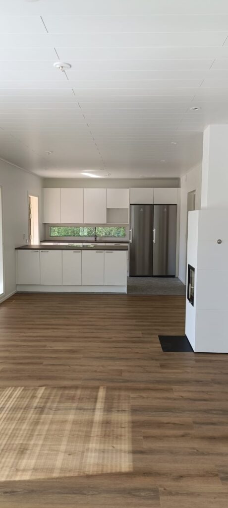 Pirkkiö 92 C muokattu olohuone