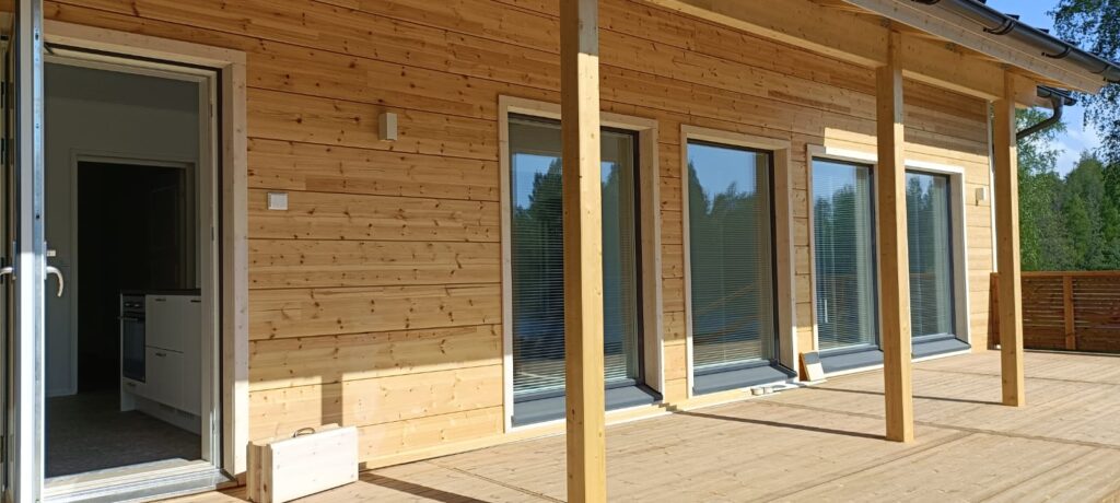 Pirkkiö 92 C muokattu terassi