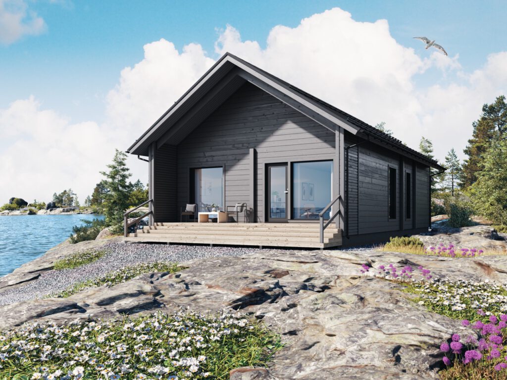 Moderni musta hirsitalo