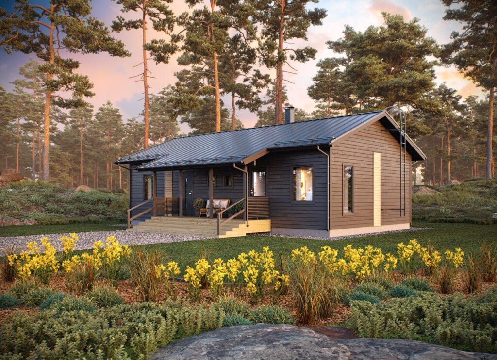 Moderni talopaketti muuttovalmis